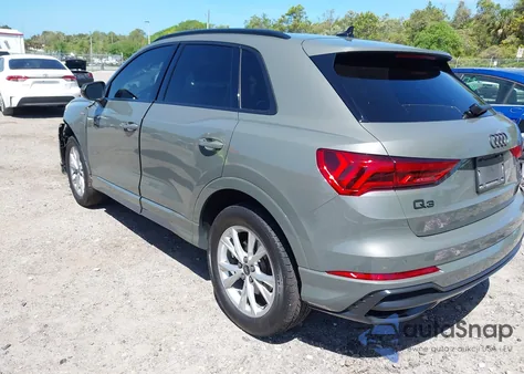 2021 Audi Q3 Premium 45 Tfsi S Line Quattro Tiptronic z USA, uszkodzony, nr VIN WA1DECF31M1127887